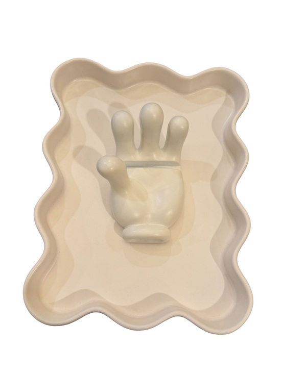 Disney Other - Disney Mickey Mouse Glove Hand Business Card Holder – Desktop Office Decor